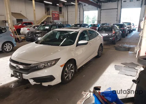 2017 Honda Civic Ex from USA, damaged, VIN 2HGFC2F79HH527495